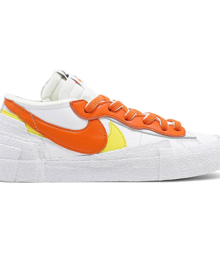 Sacai x Nike Blazer Low 'White Magma Orange'