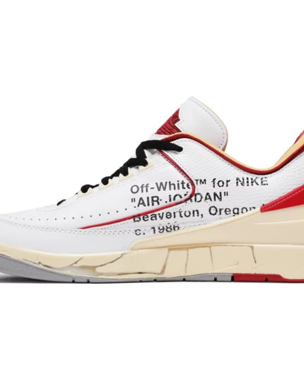 Off-White x Jordan 2 Retro Low SP 'White Red'