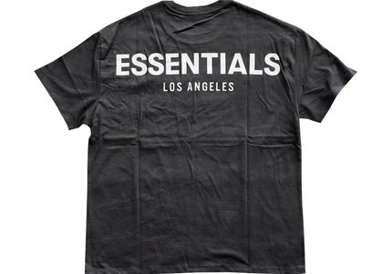 FEAR OF GOD ESSENTIALS Los Angeles 3M Logo T-Shirt - Black