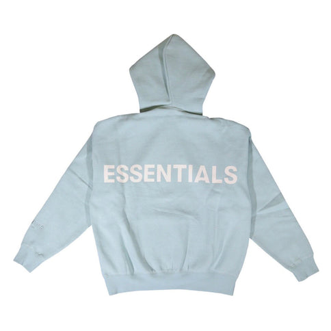 FEAR OF GOD ESSENTIALS 3M Logo Pullover Hoodie - Blue (FW19)