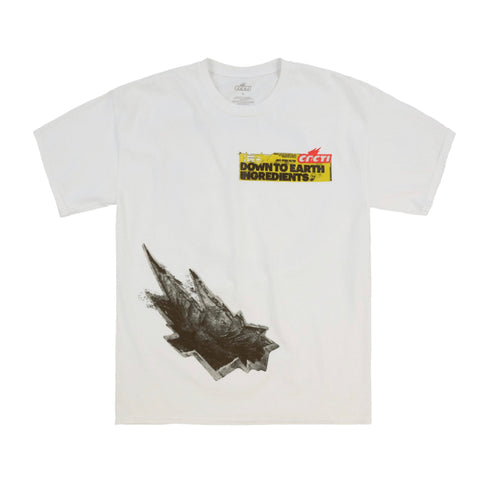 Travis Scott Cacti Brace For Impact Tee - White