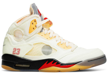 Off-White x Nike Air Jordan 5 'Sail'