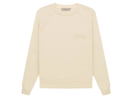 FEAR OF GOD ESSENTIALS Crewneck - Egg Shell (Fall 22)