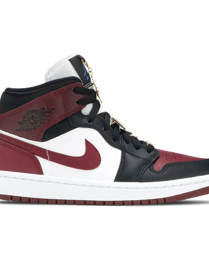 Air Jordan 1 Mid SE 'Black Dark Beetroot' (Women's)