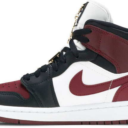 Air Jordan 1 Mid SE 'Black Dark Beetroot' (Women's)
