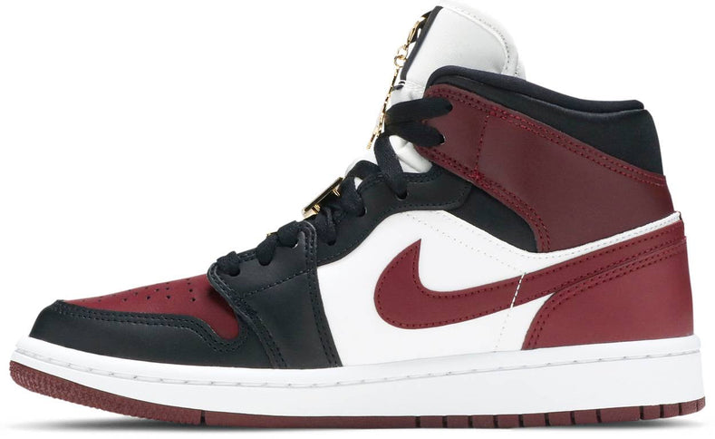 Air Jordan 1 Mid SE 'Black Dark Beetroot' (Women's)