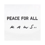 KAWS x Uniqlo Peace For All T-Shirt - White