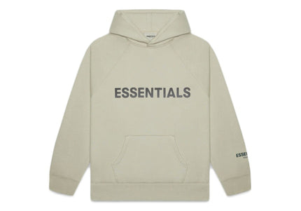 FEAR OF GOD ESSENTIALS 3D Silicon Applique Hoodie - Moss