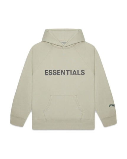 FEAR OF GOD ESSENTIALS 3D Silicon Applique Hoodie - Moss