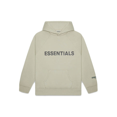 FEAR OF GOD ESSENTIALS 3D Silicon Applique Hoodie - Moss