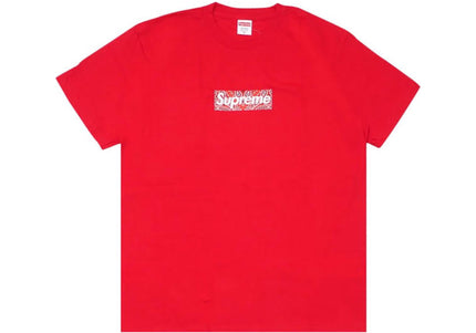 Supreme Bandana Box Logo Tee - Red