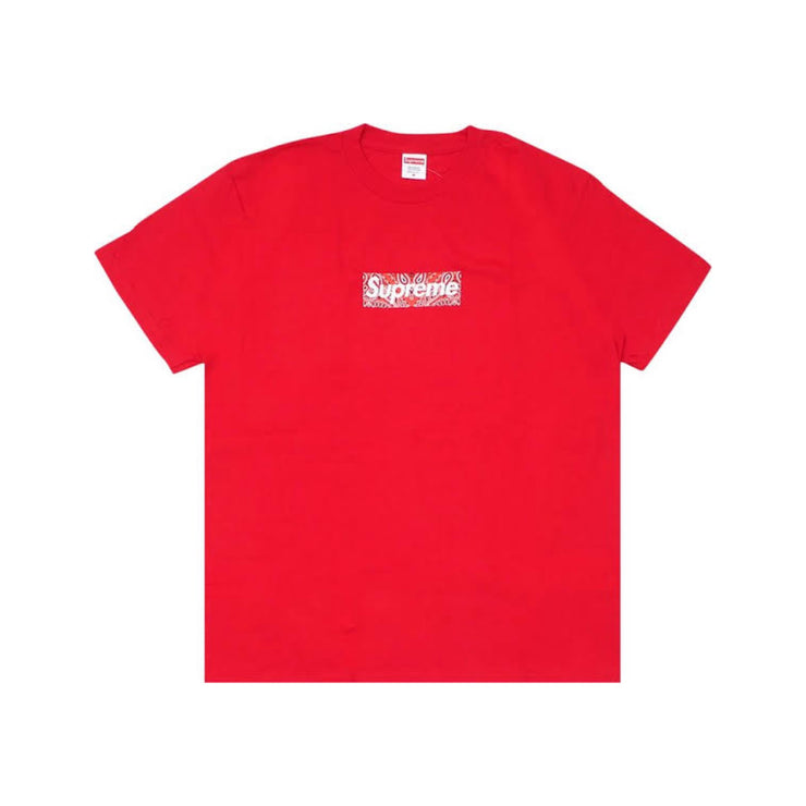 Supreme Bandana Box Logo Tee - Red
