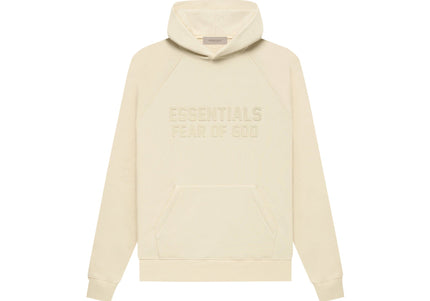 FEAR OF GOD ESSENTIALS Pull-Over Hoodie - Egg Shell (Fall 22)