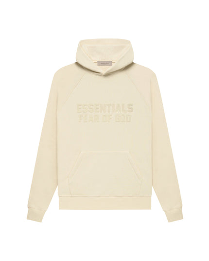FEAR OF GOD ESSENTIALS Pull-Over Hoodie - Egg Shell (Fall 22)