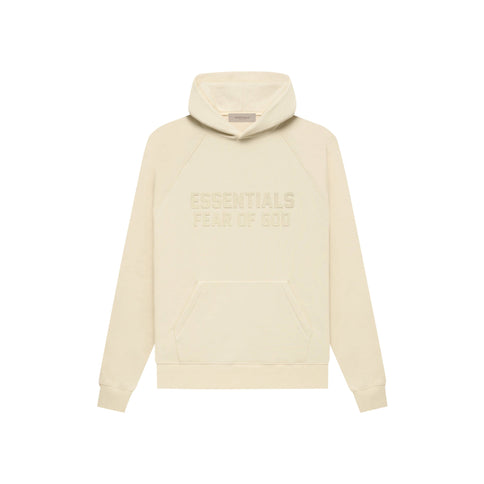 FEAR OF GOD ESSENTIALS Pull-Over Hoodie - Egg Shell (Fall 22)