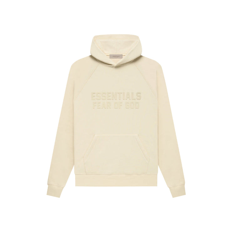 FEAR OF GOD ESSENTIALS Pull-Over Hoodie - Egg Shell (Fall 22)