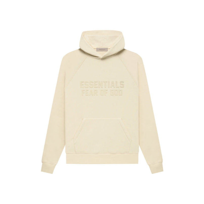 FEAR OF GOD ESSENTIALS Pull-Over Hoodie - Egg Shell (Fall 22)