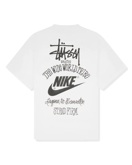 Stussy x Nike The Wide World Tribe T-Shirt - White