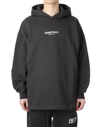 FEAR OF GOD ESSENTIALS Relaxed Hoodie - Iron (SS22)