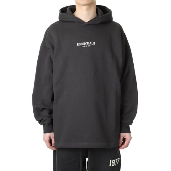 FEAR OF GOD ESSENTIALS Relaxed Hoodie - Iron (SS22)