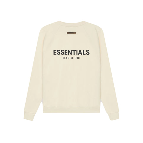 FEAR OF GOD ESSENTIALS Pull-Over Crewneck - Cream (SS21)