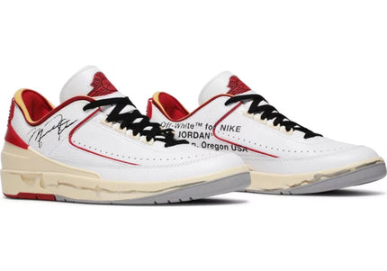 Off-White x Jordan 2 Retro Low SP 'White Red'