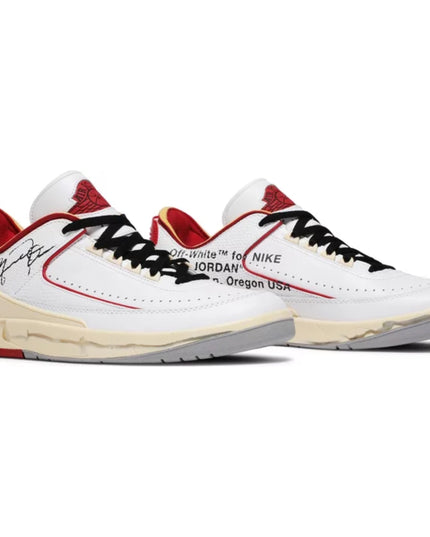 Off-White x Jordan 2 Retro Low SP 'White Red'