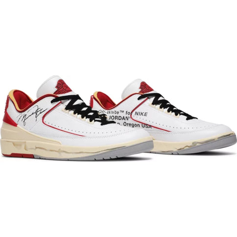 Off-White x Jordan 2 Retro Low SP 'White Red'