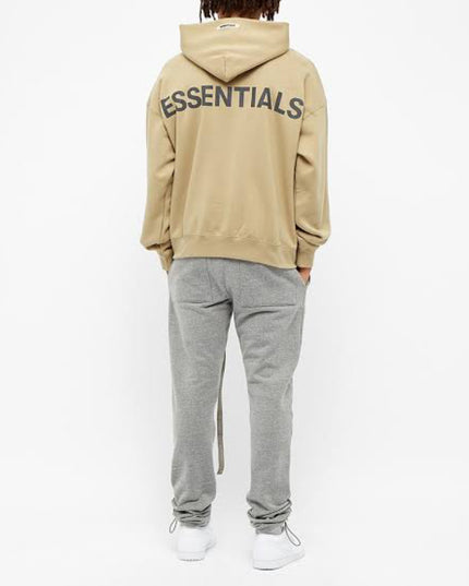 FEAR OF GOD ESSENTIALS 3M Logo Pullover Hoodie - Twill