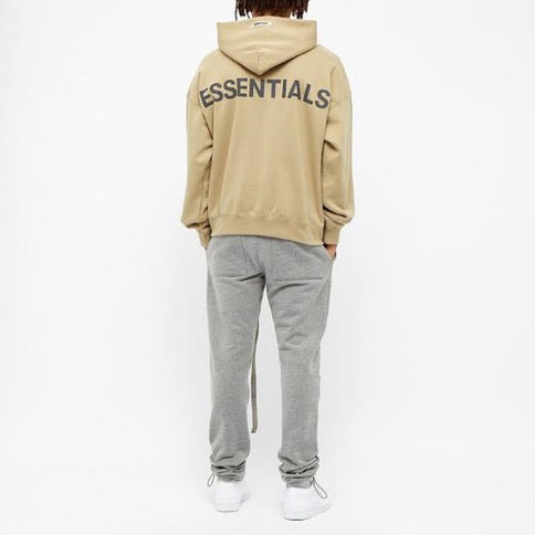 FEAR OF GOD ESSENTIALS 3M Logo Pullover Hoodie - Twill