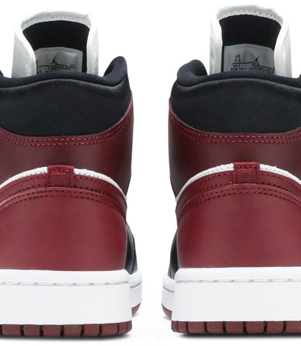 Air Jordan 1 Mid SE 'Black Dark Beetroot' (Women's)