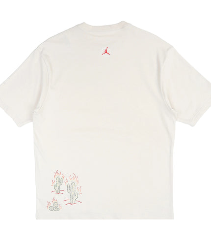 Travis Scott x Jordan Flight Graphic T-Shirt - Light Orewood Brown
