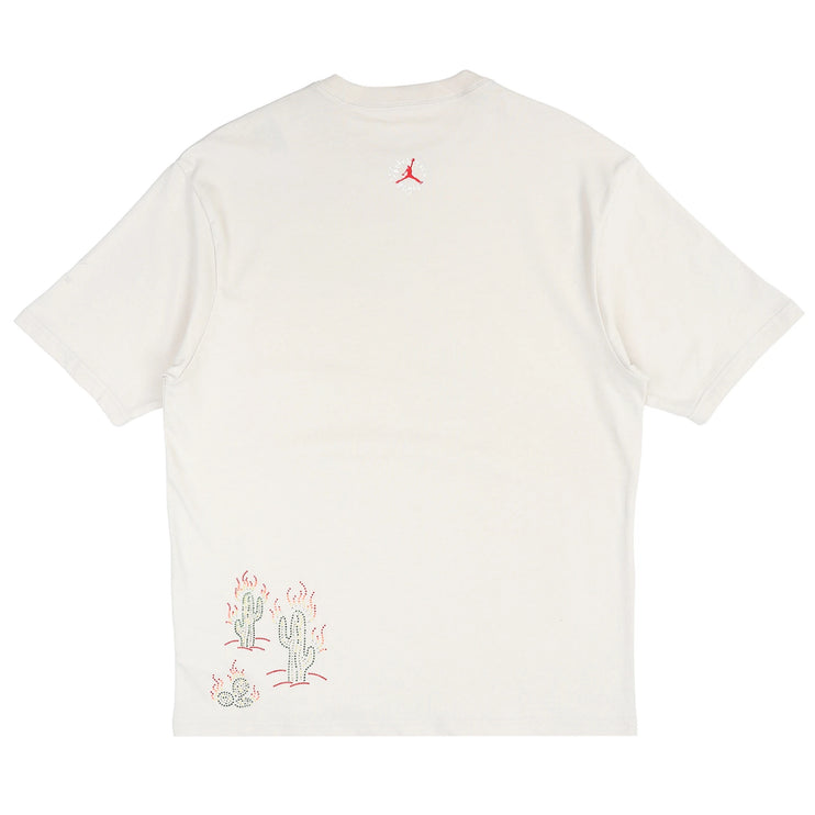 Travis Scott x Jordan Flight Graphic T-Shirt - Light Orewood Brown