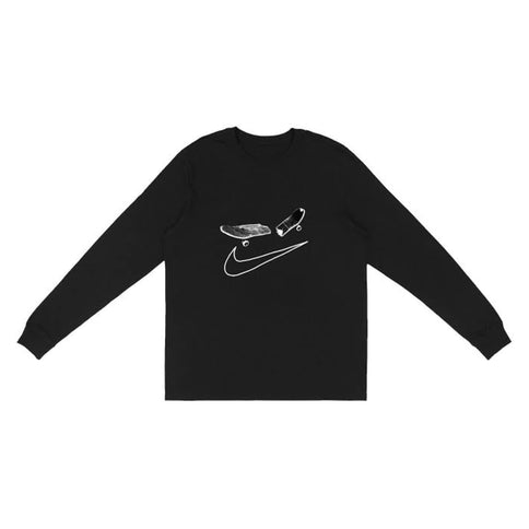 Travis Scott x Nike SB L/S Tee - Black