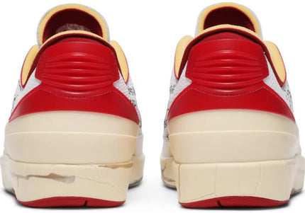 Off-White x Jordan 2 Retro Low SP 'White Red'