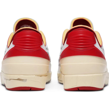 Off-White x Jordan 2 Retro Low SP 'White Red'