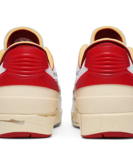 Off-White x Jordan 2 Retro Low SP 'White Red'