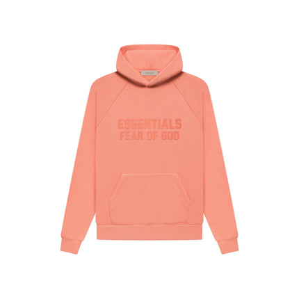 FEAR OF GOD ESSENTIALS Pull-Over Hoodie - Coral (Fall 22)