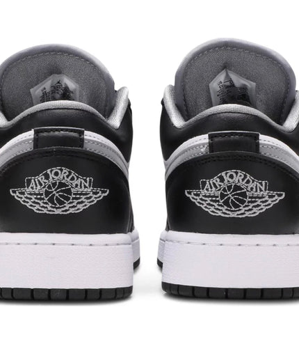 Air Jordan 1 Low 'Black White Grey' (GS)