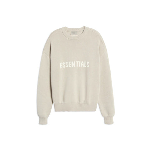 FEAR OF GOD ESSENTIALS Knit Sweater - Oat/Stone (US Exclusive)