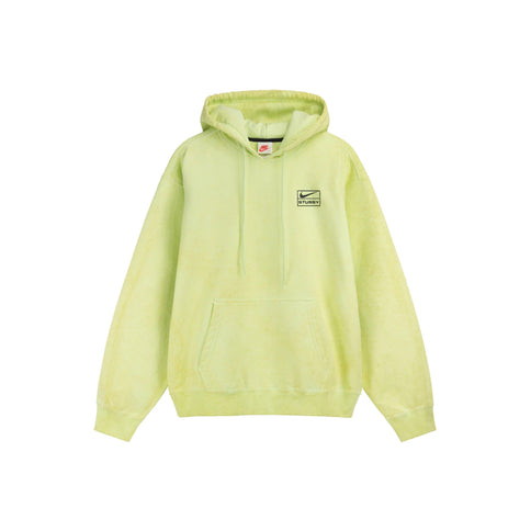 Stussy x Nike Washed Hoodie - Volt