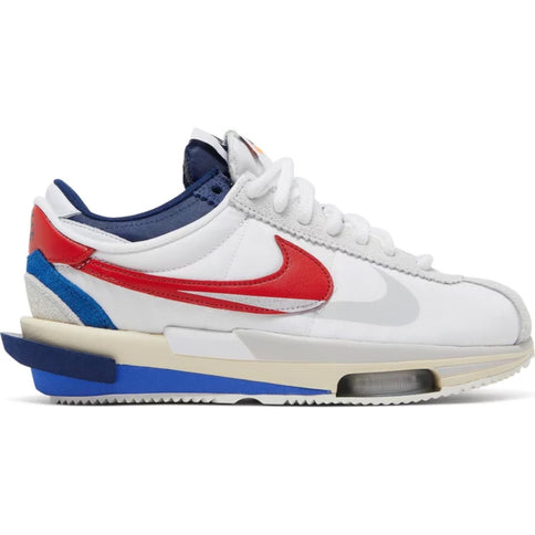 Sacai x Nike Zoom Cortez SP 'White University Red Blue'