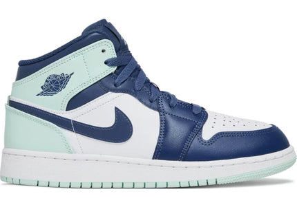 Air Jordan 1 Mid 'Mystic Navy Mint Foam' (GS)