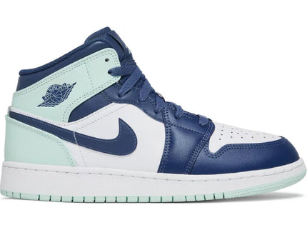 Air Jordan 1 Mid 'Mystic Navy Mint Foam' (GS)
