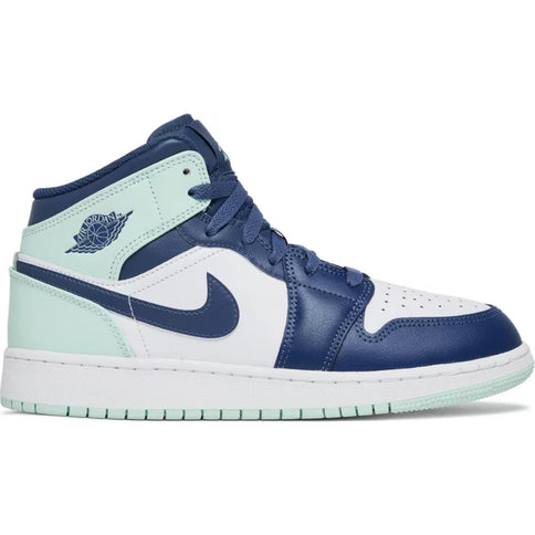 Air Jordan 1 Mid 'Mystic Navy Mint Foam' (GS)