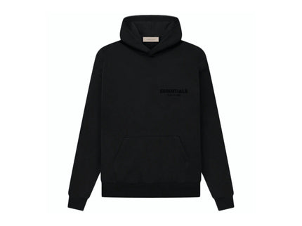 FEAR OF GOD ESSENTIALS Pull-Over Hoodie - Black (SS22 Core Collection)