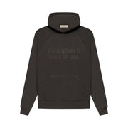 FEAR OF GOD ESSENTIALS Pull-Over Hoodie - Off Black (SS23) (EOFY)