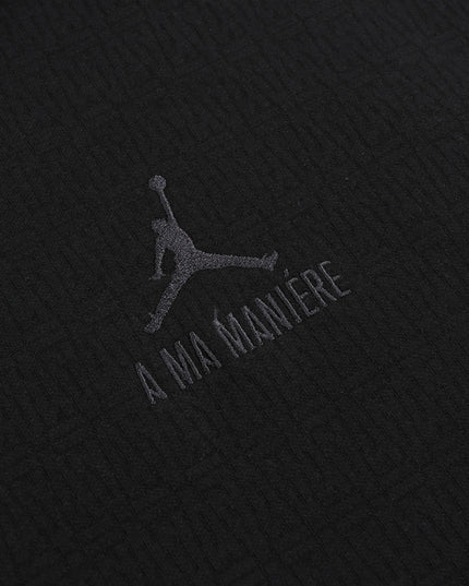 Jordan x A Ma Maniere Jacquard Hoodie - Black
