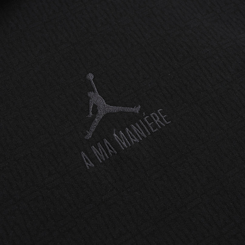 Jordan x A Ma Maniere Jacquard Hoodie - Black