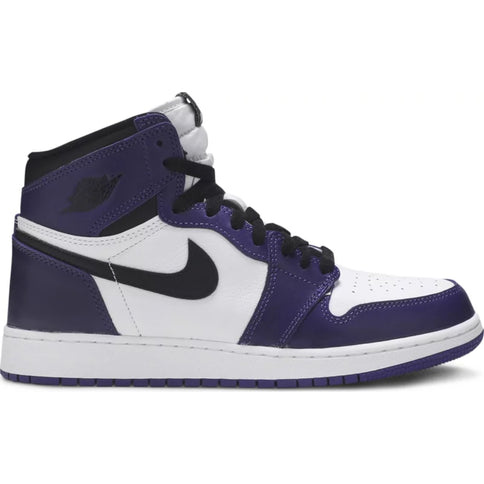 Air Jordan 1 Retro High 'Court Purple White' (GS)